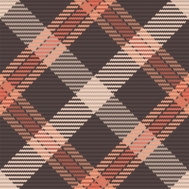 İskoç tartan ekose deseni kusursuz. Çizgili tekstil baskılı, damalı kumaş dokulu, tekrarlanabilir arka planlı vektör zemini