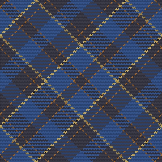 İskoç tartan ekose deseni kusursuz. Çizgili tekstil baskılı, damalı kumaş dokulu, tekrarlanabilir arka planlı vektör zemini