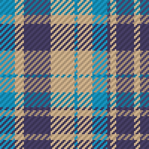 İskoç tartan ekose deseni kusursuz. Çizgili tekstil baskılı, damalı kumaş dokulu, tekrarlanabilir arka planlı vektör zemini