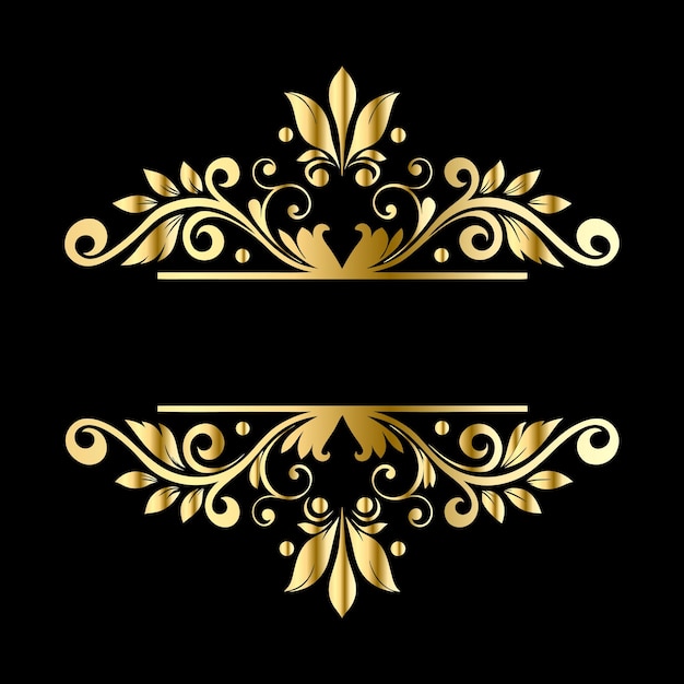 Islamic Ornament Frame Shape Collection Luxury Labels amp Borders for Wedding Invitations amp Text B