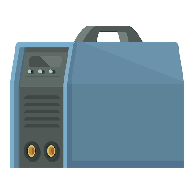 isolated image of a modern portable power generator