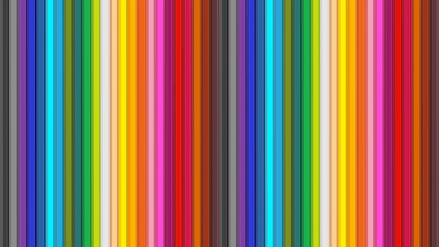 Isolated wooden colored pencils Unsharpened colorful pencils background Closeup view of colours
