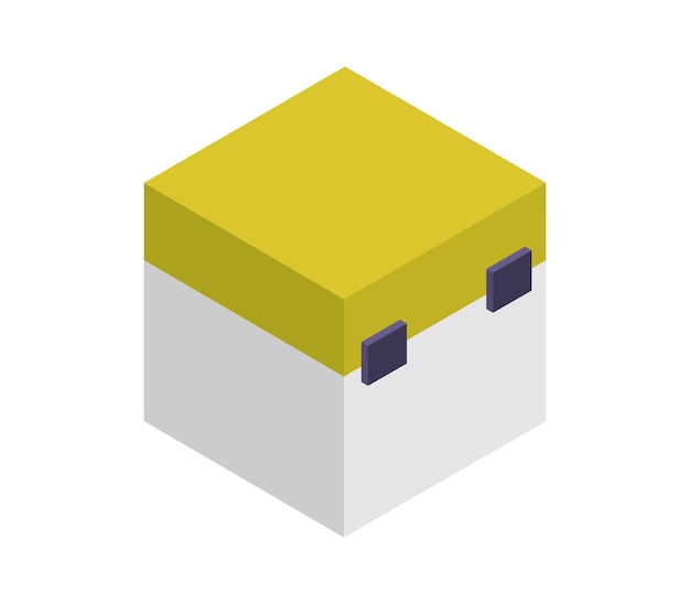 Isometric beach box