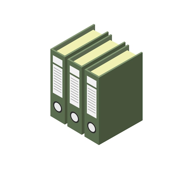 Isometric binder