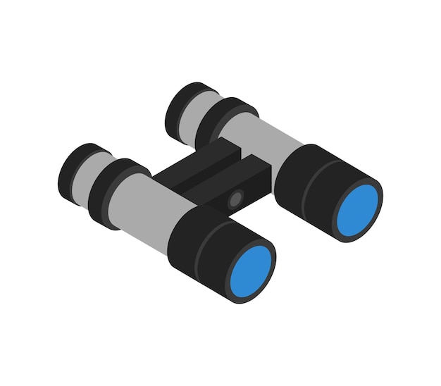 Isometric binoculars
