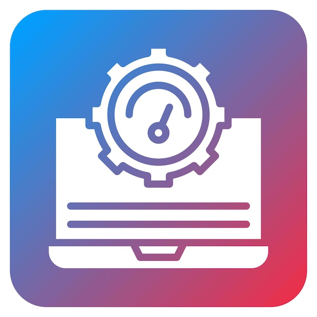 it performance icon vector image can be used for business performance