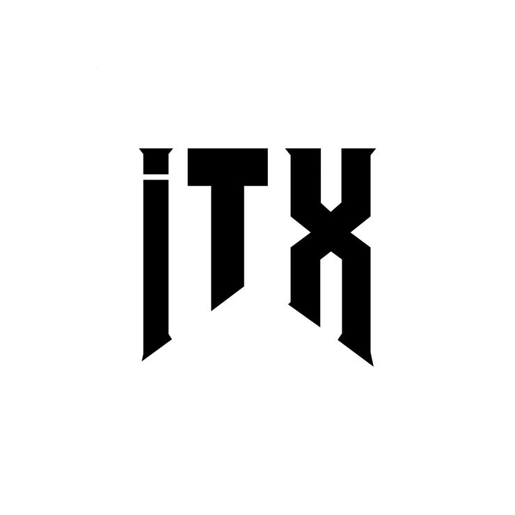 Vektor itx-logotypdesign för teknikföretag itx-logotypdesign svart och vit färgkombination itx-logotyp itx-vektor itx-design itx-ikon itx-alfabet itx-typografi logotypdesign