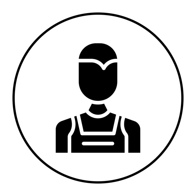 Janitor icon vector image Can be used for Cleaning