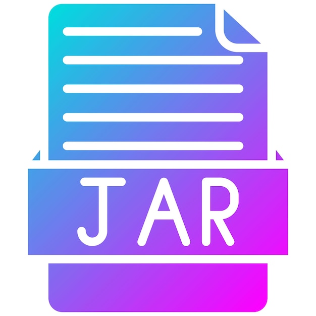 JAR Vector Illustration Style