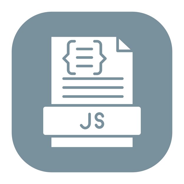 Javascript File Vector Illustration