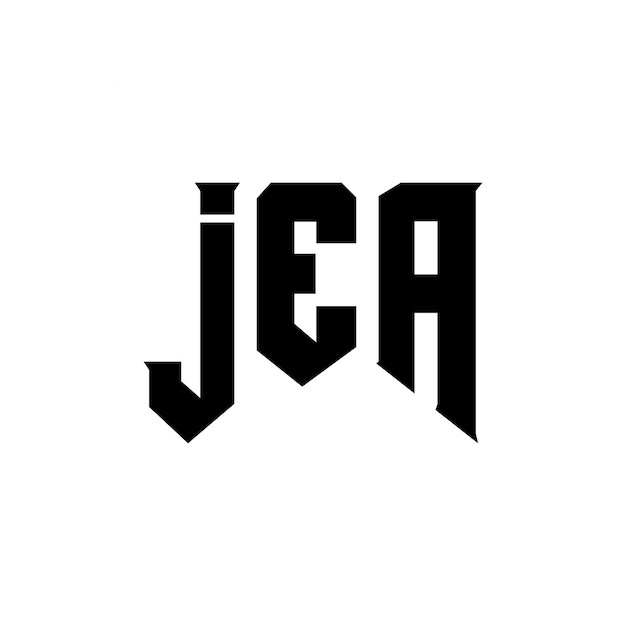 JEA letter logo design for technology company JEA logo design black and white color combination JEA logo JEA vector JEA design JEA icon JEA alphabet JEA typography logo design