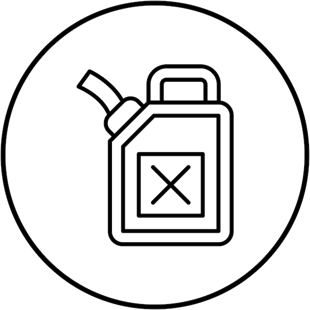Jerrycan icon vector image Can be used for Auto Racing