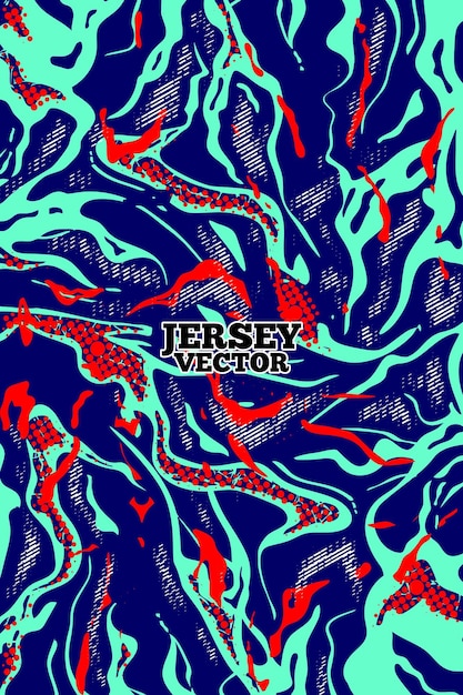jersey design for sublimation background
