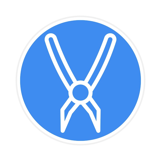 jewelry making tools icon vector image can be used for crafting