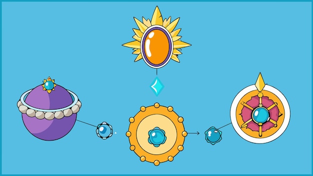 jewelry setting vector graphics illustration eps source file format lossless scaling icon design