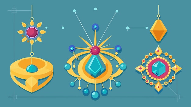 jewelry setting vector graphics illustration EPS source file format lossless scaling icon design