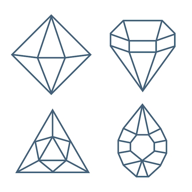 Jewels diamond icons Diamonds gems luxury jewel gemstones and precious gem Crystal gemstone