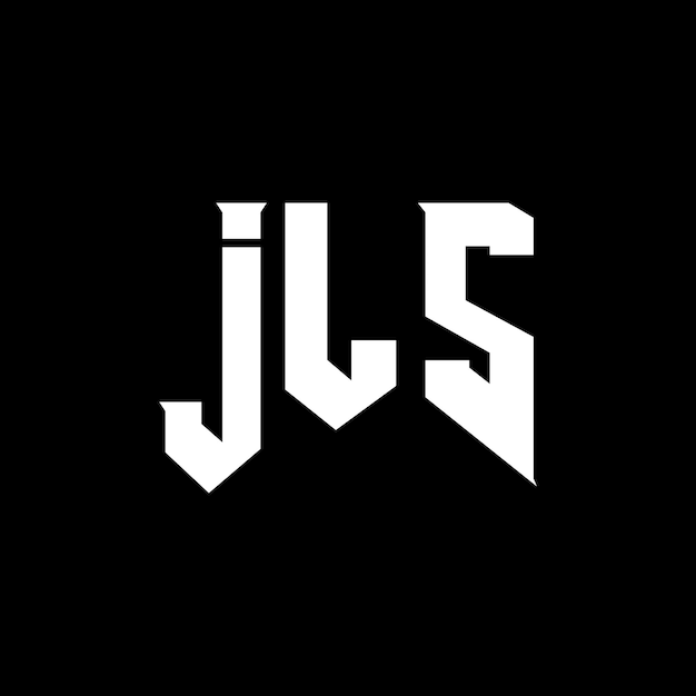 JLS letter logo design for technology company JLS logo design black and white color combination JLS logo JLS vector JLS design JLS icon JLS alphabet JLS typography logo design