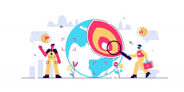 Jordlag illustration.