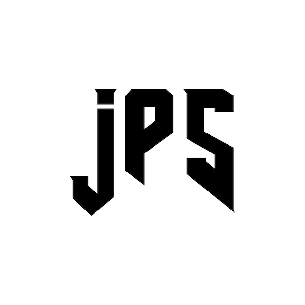 JPS letter logo design for technology company JPS logo design black and white color combination JPS logo JPS vector JPS design JPS icon JPS alphabet JPS typography logo design