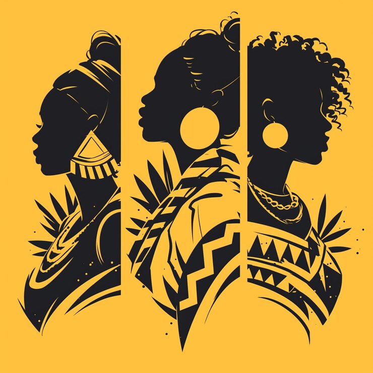 Vektör juneteenth 2024 özgürlüğün gücü logosu