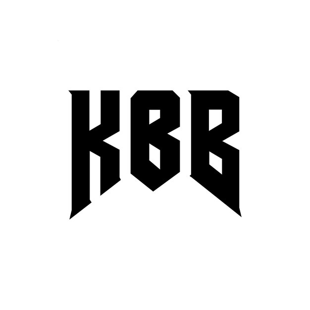 kbb letter logo design for technology company kbb logo design black and white color combination kbb logo kbb vector kbb design kbb icon kbb alphabet kbb typography logo design