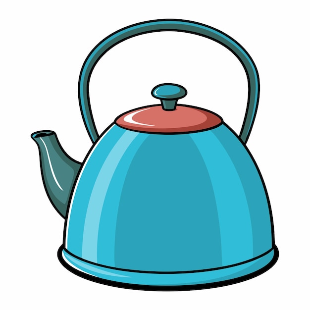 kettle clipart cartoon Illustration drawing