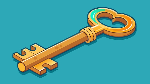 key vector graphics illustration EPS source file format lossless scaling icon design