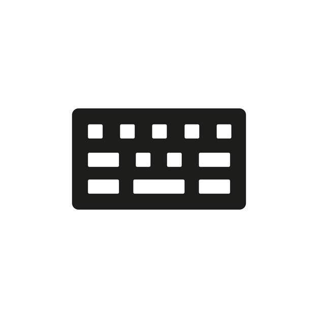 Keyboard icon vector design templates simple and modern