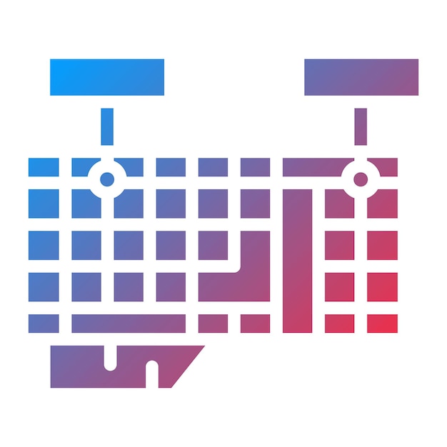 Keyboard Mapping icon vector image Can be used for Game Design