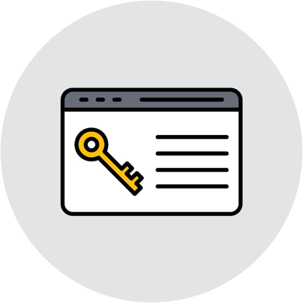 Keywords Search Vector Illustration Style