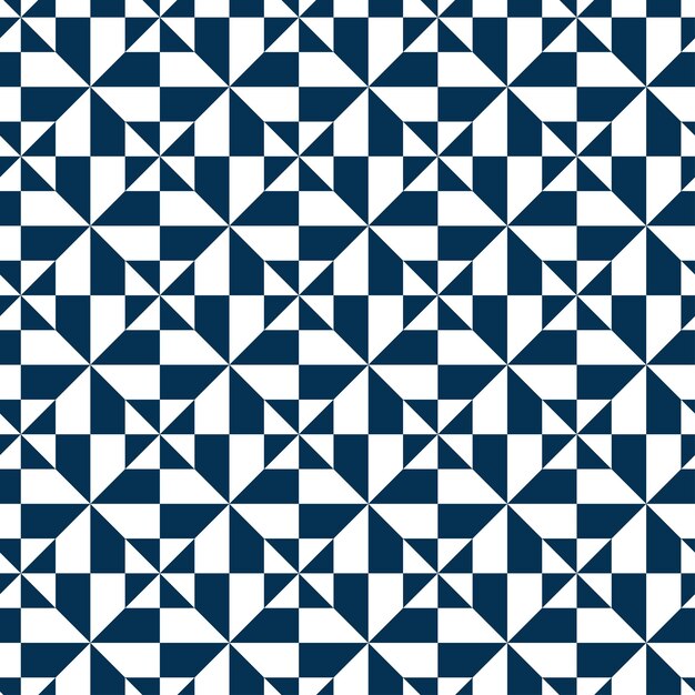 Kiri Chigai Masu seamless traditional Japanese pattern Navy blue geometric textile background with staggered square motif repeating abstract design for fabric decoration and texture