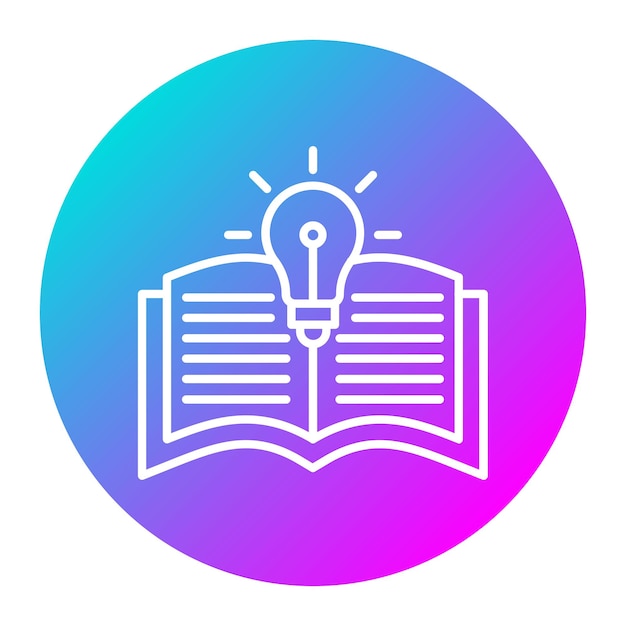 knowledge vector icon can be used for job search iconset
