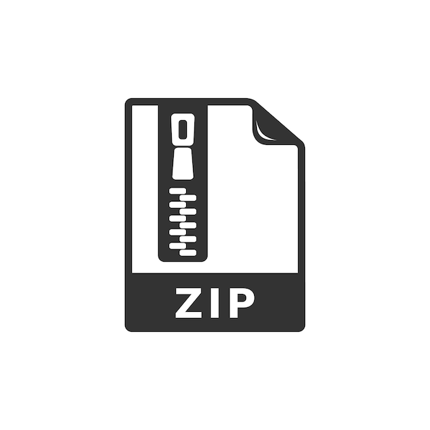 Komprimeret filformat ikon