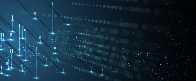 Konceptuell teknikillustration av artificiell intelligens