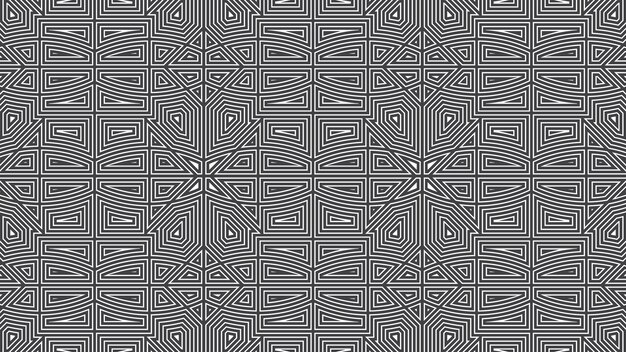 Kreativ geometrisk mønsterbaggrund