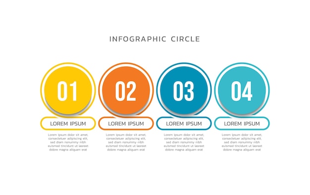 Kreativ infografik – designmall för företag