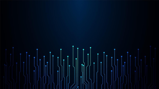 Kretsteknikbakgrund med digitalt högteknologiskt dataanslutningssystem och elektronisk datordesign