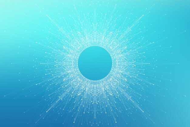 Kunstig intelligens logo. Kunstig intelligens og maskinlæring koncept.