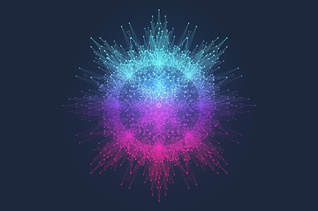 Kunstig intelligens logo Plexus effekt