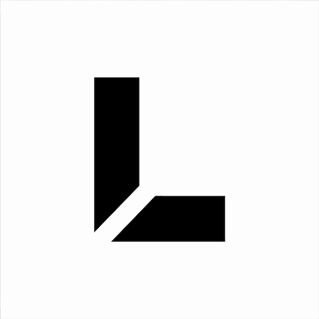 L letter logo vector