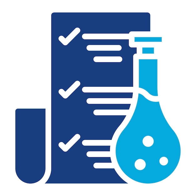 Lab Report icon vector image Can be used for Science