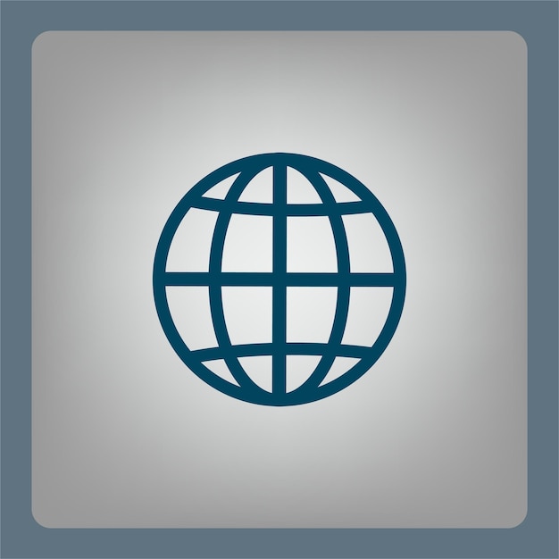 label for map symbol vector illustration on a gray background eps 10