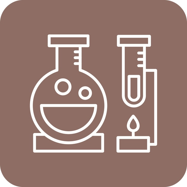 Laboratory icon vector image Can be used for Back to School