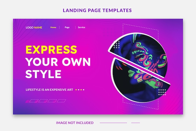 Landing Page-skabeloner til vores team