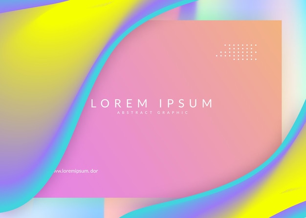 landing page with liquid dynamic elements and fluid shapes