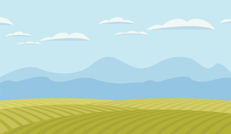 Vektör landscape with mountains