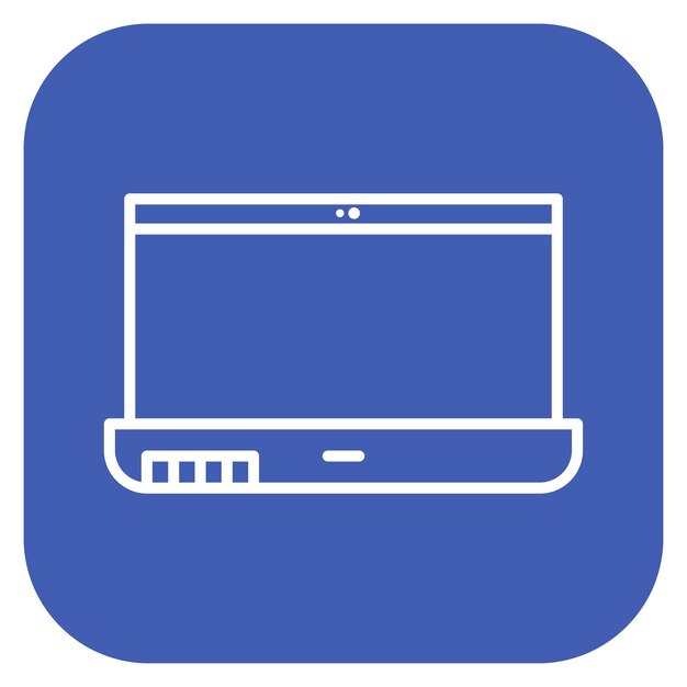 Laptop Vector Illustration