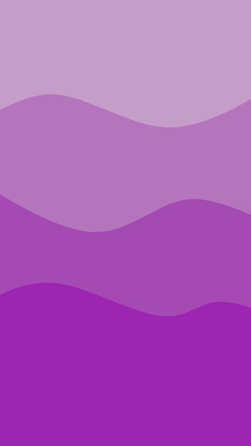 Layered Abstract Purple Wavy Background