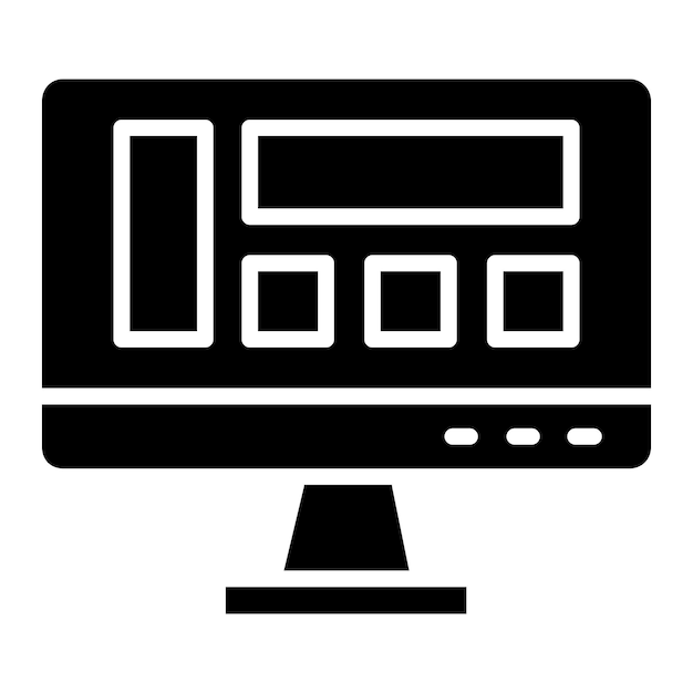 Layout Vector Icon Design Illustration